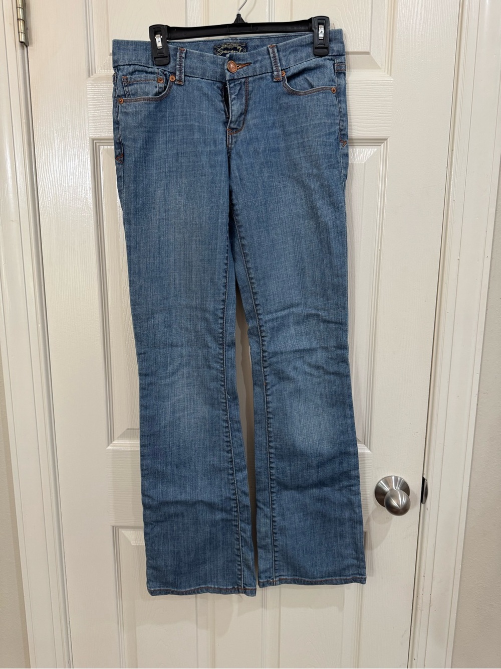 Seven7 Light Blue Flare Jeans